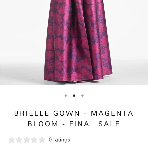 NWT Sachin & Babi Brielle Gown - Picture 4 of 6